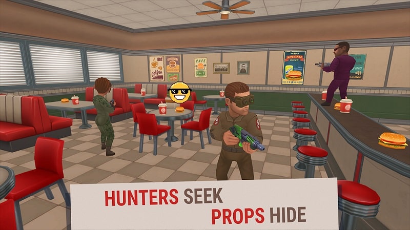 Hide Online Apk hunters seek props hide