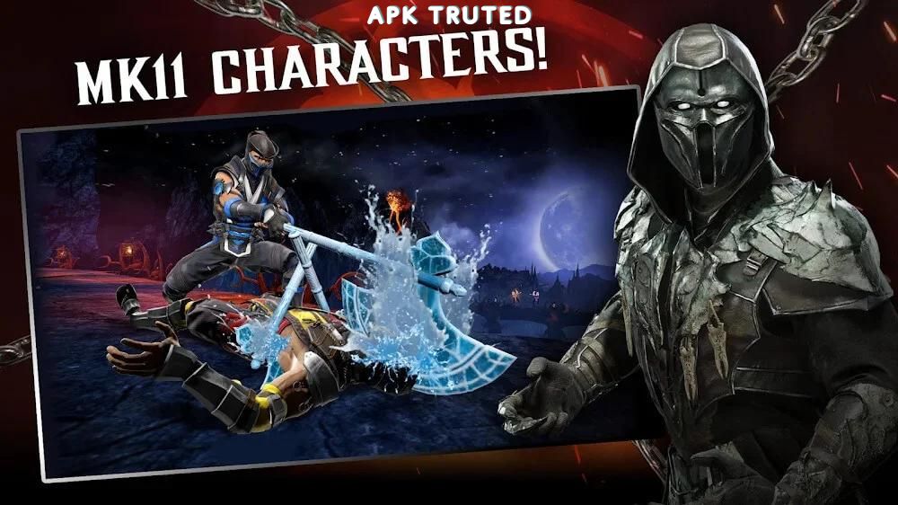 Mortal Kombat Mod apk characters