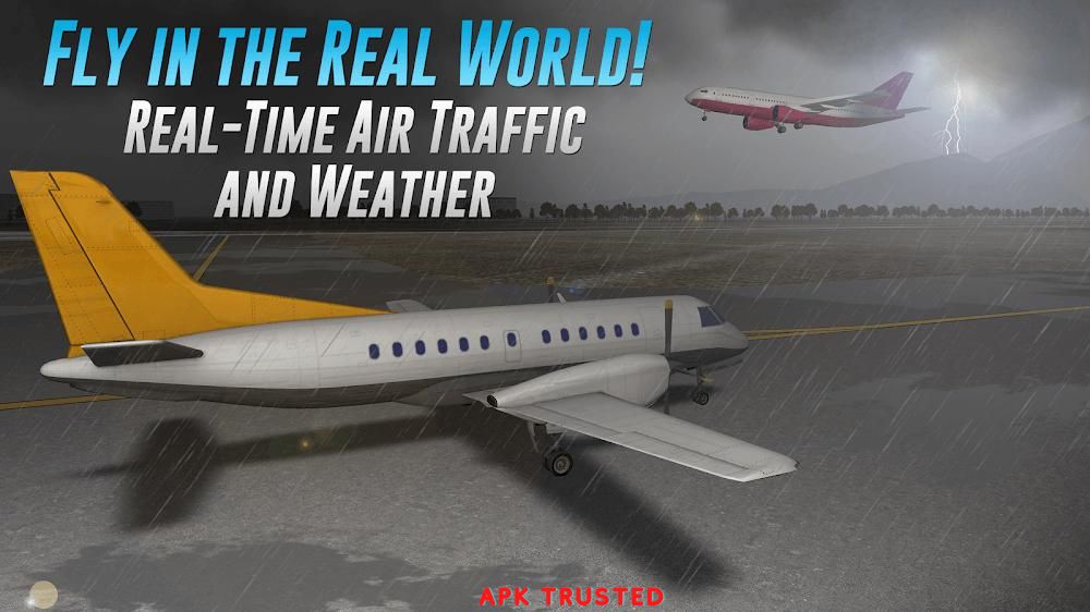 Airline commander weather