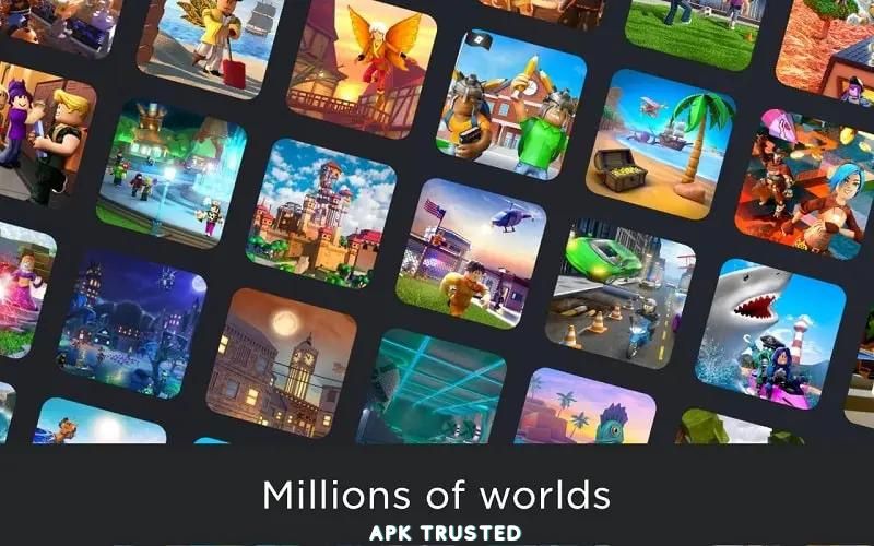 Roblox Millions of worlds