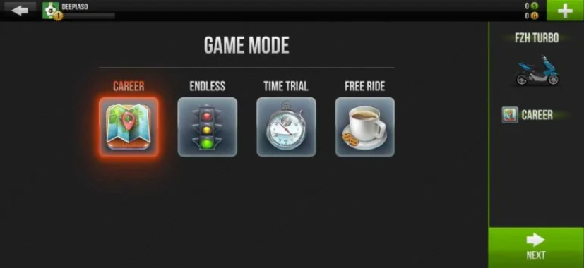 different gaming modes